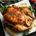 Grilled chicken with buttermilk marinade