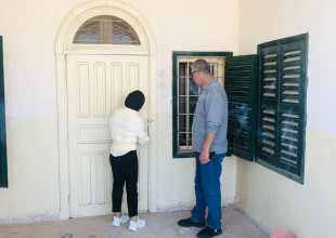 The visit of Dr. Musab Khalil and students from Al-Istiqlal University, Department of Security Sciences, to the ads