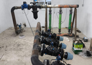 The completion of the implementation of a reservoir project with a capacity of 7,500 cubic meters for the benefit of the(ADS)