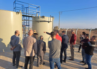 The UNDP visit to the Arab development soceity to review the projects funded by them and to define the future vision.