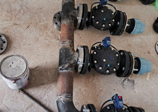 The completion of the implementation of a reservoir project with a capacity of 7,500 cubic meters for the benefit of the(ADS)