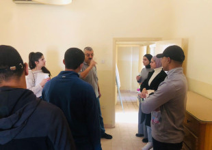 The visit of Dr. Musab Khalil and students from Al-Istiqlal University, Department of Security Sciences, to the ads