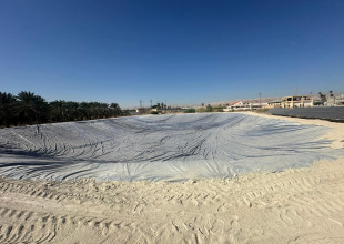 The completion of the implementation of a reservoir project with a capacity of 7,500 cubic meters for the benefit of the(ADS)