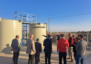 The UNDP visit to the Arab development soceity to review the projects funded by them and to define the future vision.