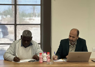 A discussion on the design phase of pilot projects to implement several climate-smart interventions (CSIs) in the fields of date palms, fodder, and irrigation.