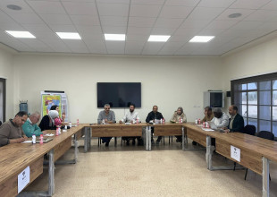 A discussion on the design phase of pilot projects to implement several climate-smart interventions (CSIs) in the fields of date palms, fodder, and irrigation.