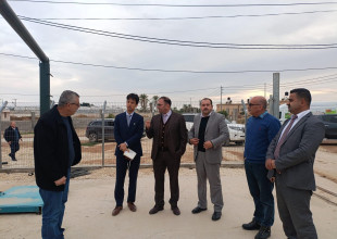 زيارة ميدانية لوزارة الزراعة ومنظمة اليونيدو للمشروع الإنشائي العربي لتطوير مركز التميز والتدريب