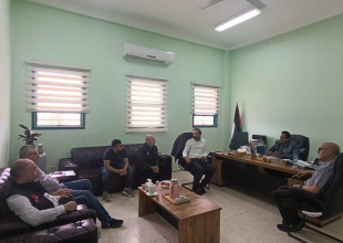 وفد من وكالة TİKA يزور جمعية المشروع الإنشائي العربي لتوقيع بروتوكول تعاون في مجال التدريب المهني