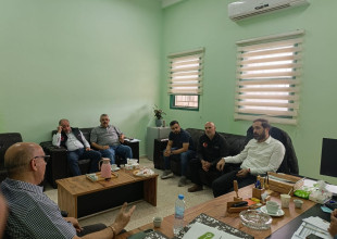 وفد من وكالة TİKA يزور جمعية المشروع الإنشائي العربي لتوقيع بروتوكول تعاون في مجال التدريب المهني