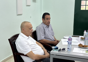 زيارة تعارف وبحث شراكة بين جمعية المشروع الإنشائي العربي والجمعية التعاونية لمزارعي النخيل في أريحا والأغوار