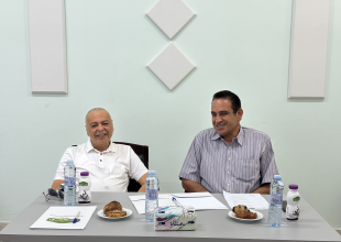 زيارة تعارف وبحث شراكة بين جمعية المشروع الإنشائي العربي والجمعية التعاونية لمزارعي النخيل في أريحا والأغوار