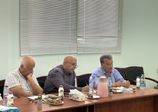 زيارة تعارف وبحث شراكة بين جمعية المشروع الإنشائي العربي والجمعية التعاونية لمزارعي النخيل في أريحا والأغوار