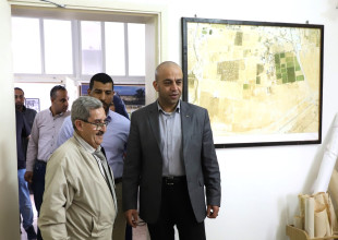 زيارة محافظ محافظة أريحا والاغوار د.حسن حمايل لجمعية المشروع الانشائي العربي