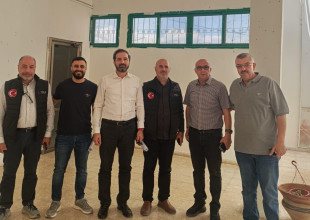 وفد من وكالة TİKA يزور جمعية المشروع الإنشائي العربي لتوقيع بروتوكول تعاون في مجال التدريب المهني