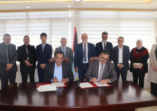 وزارة الزراعة وجمعية المشروع الإنشائي العربي توقعان اتفاقية إنشاء "المركز الفلسطيني لنقل التكنولوجيا الزراعية" بحضور من منظمة (UNIDO).