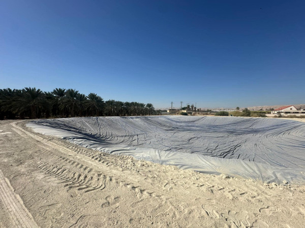 The completion of the implementation of a reservoir project with a capacity of 7,500 cubic meters for the benefit of the(ADS)