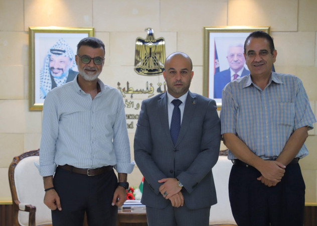 جمعية المشروع الإنشائي العربي تلتقي بمحافظ أريحا والأغوار